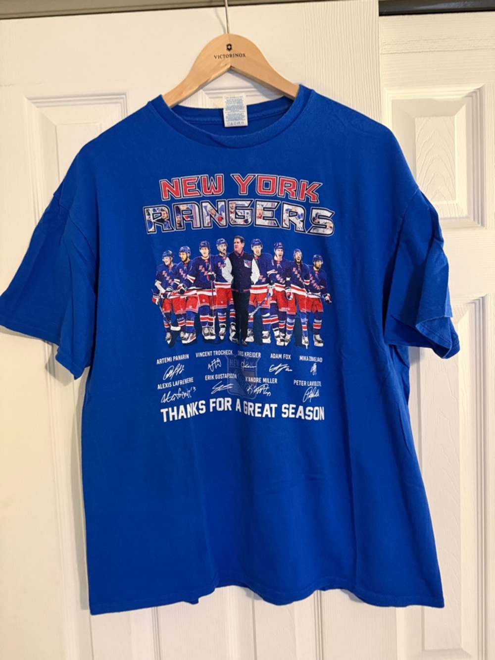 New York Rangers Blue Team Graphic Tee